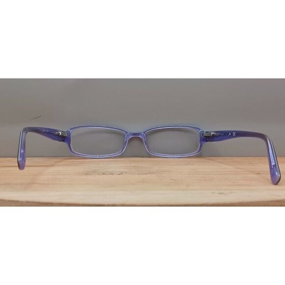 Calvin Klein Platinum 5689 Bordeaux Pink Rectangular Full-Rim Eyeglasses Frames - Picture 5 of 16